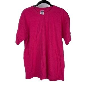 Gildan Top Short Sleeve Pullover Solid Crewneck Basic Everyday Classic Shirt